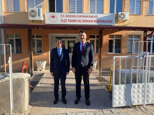 Kaymakamımız Sayın Yasin GÜRKAN, İlçe Tarım ve Orman Müdürlüğünü ziyaret etti.