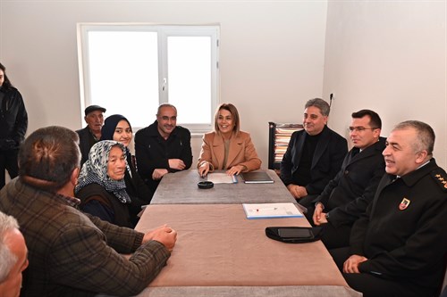 İlimiz Valisi Sayın İnci Sezer BECEL, ilçemize bağlı Gerce, Merdanali ve Kapaklı köylerimizi ziyaret etti